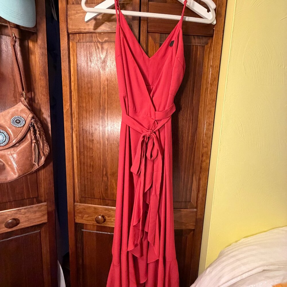 Lulus Wrap-Around Summer Dress